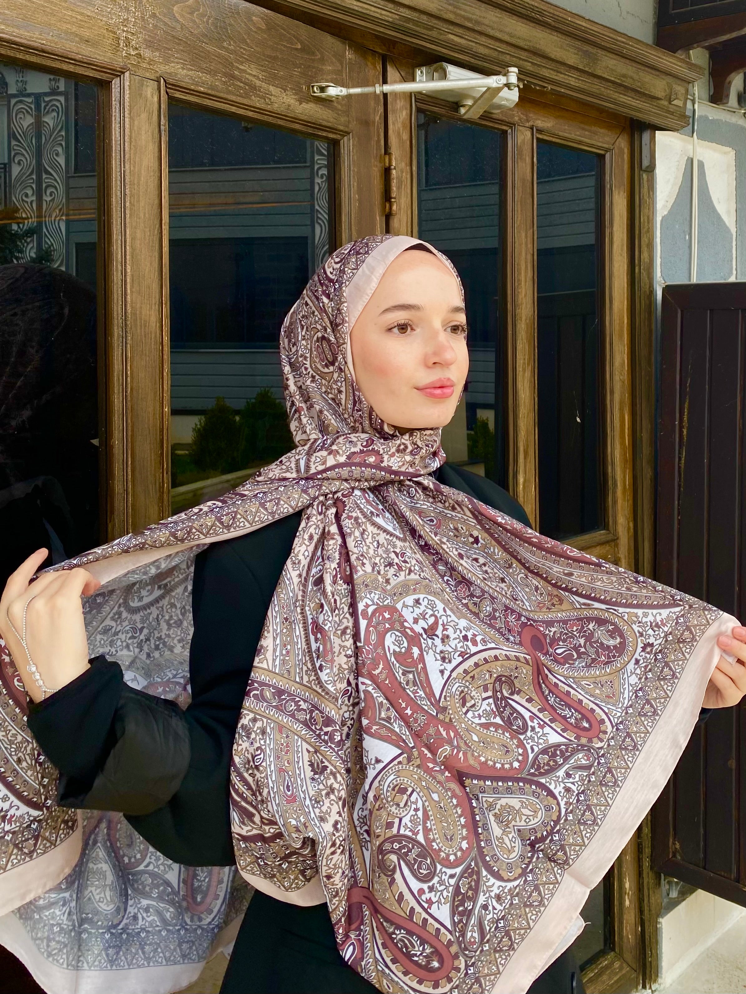 Firuze 2 Hijab - Beige