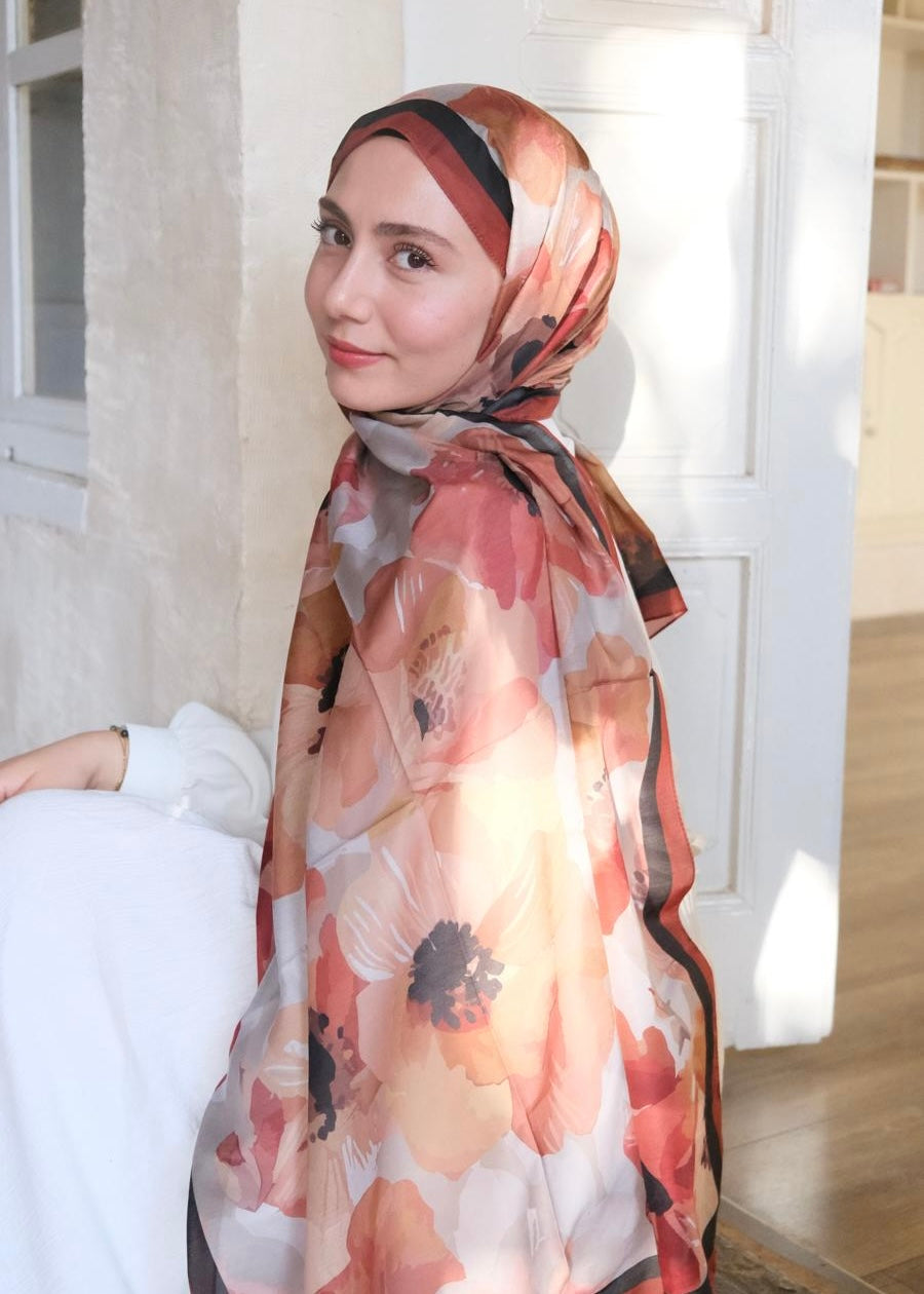 Maribel Hijab - Terracotta