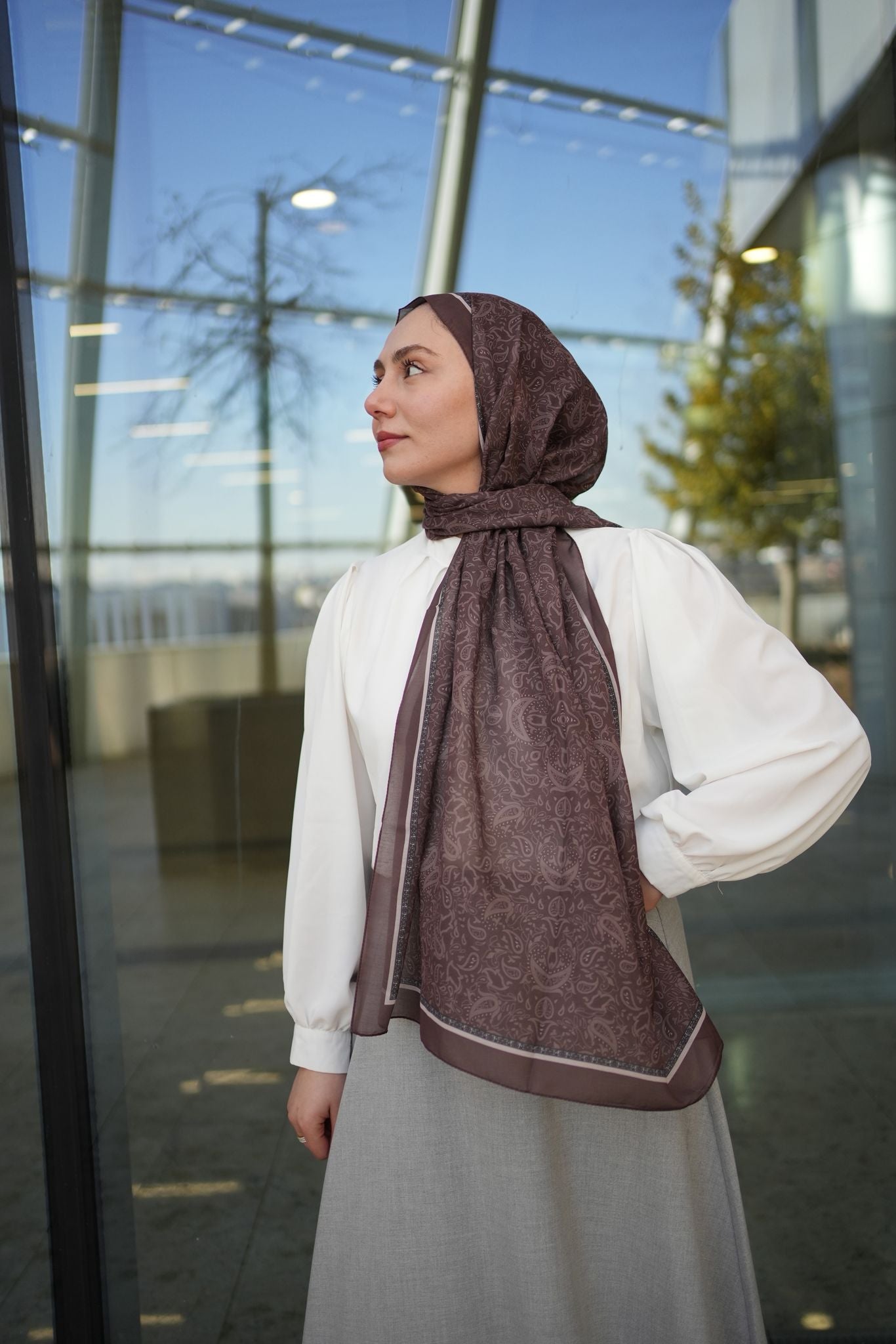 Scheherazade Hijab - Cocoa