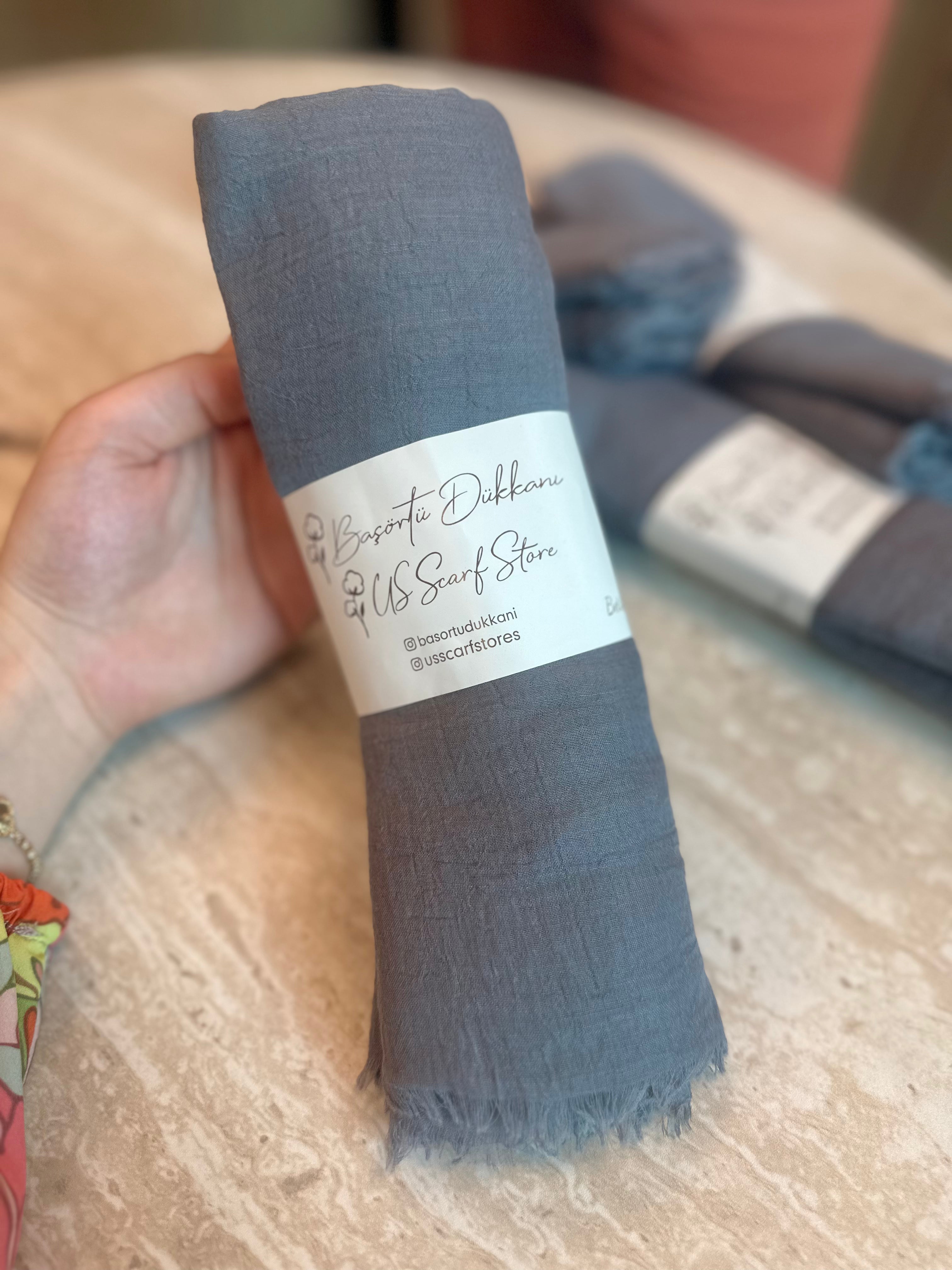 Relax Hijab - Dusty Blue (Greyish)