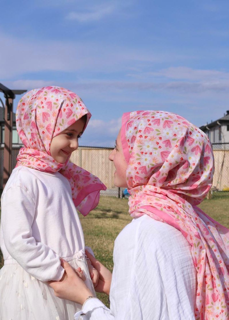 Mom & Kids Hijab - Dream Flower