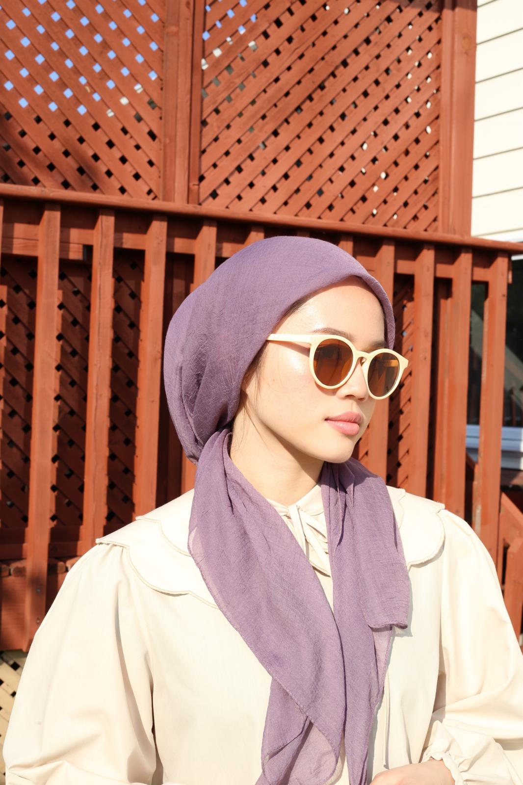 Relax Square Scarf - Lavender