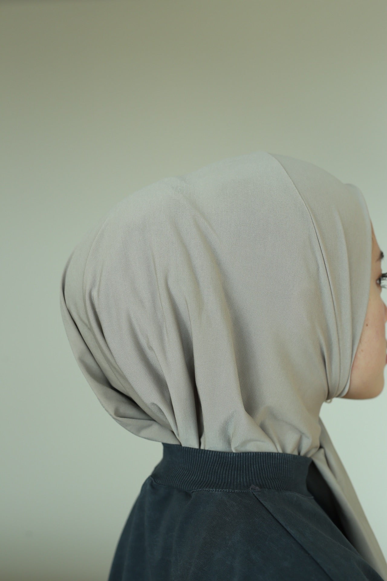 Athletic Hijab - Greenish Beige