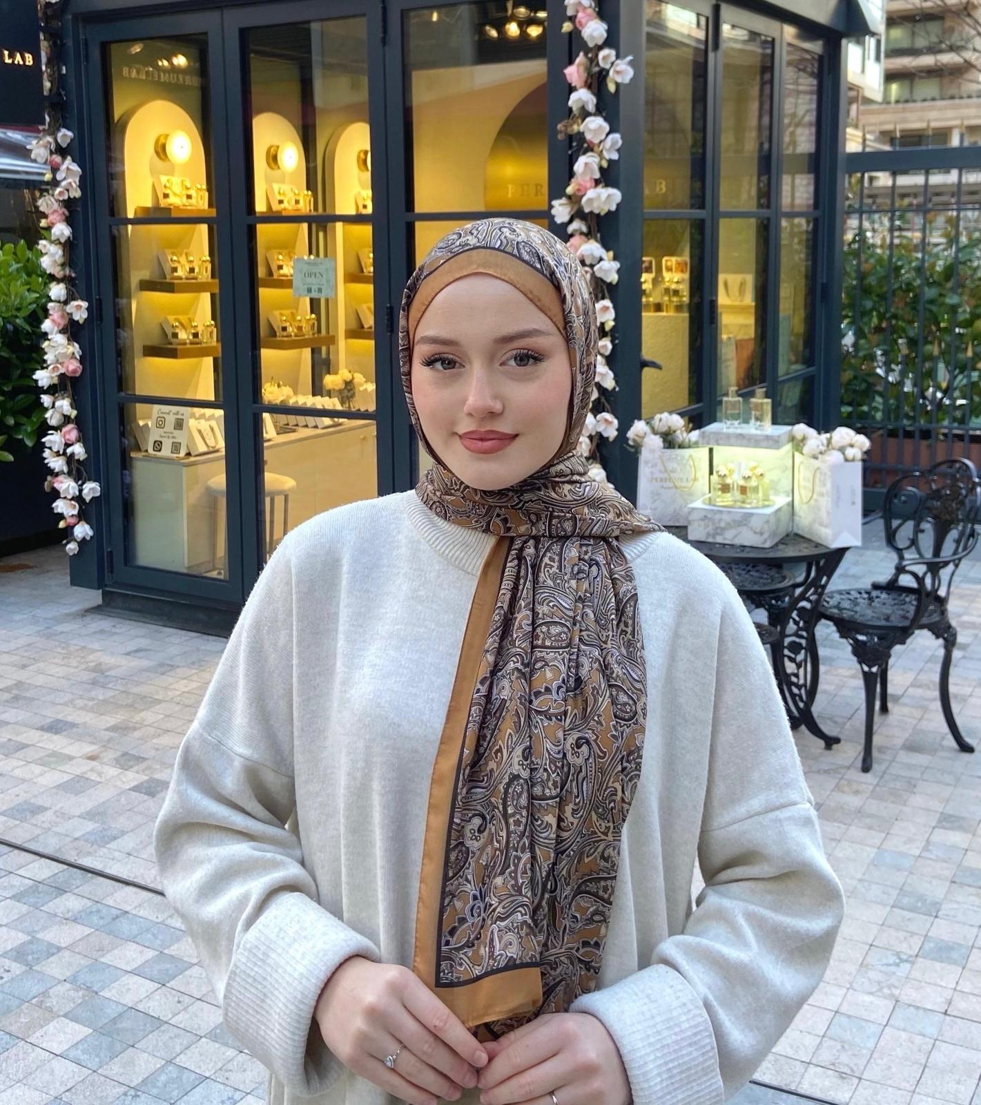 Firuze 3 Hijab - Mustard