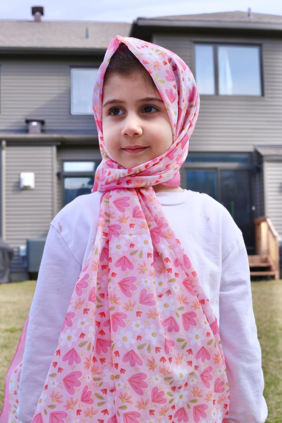 Kids Hijab - Dream Flower