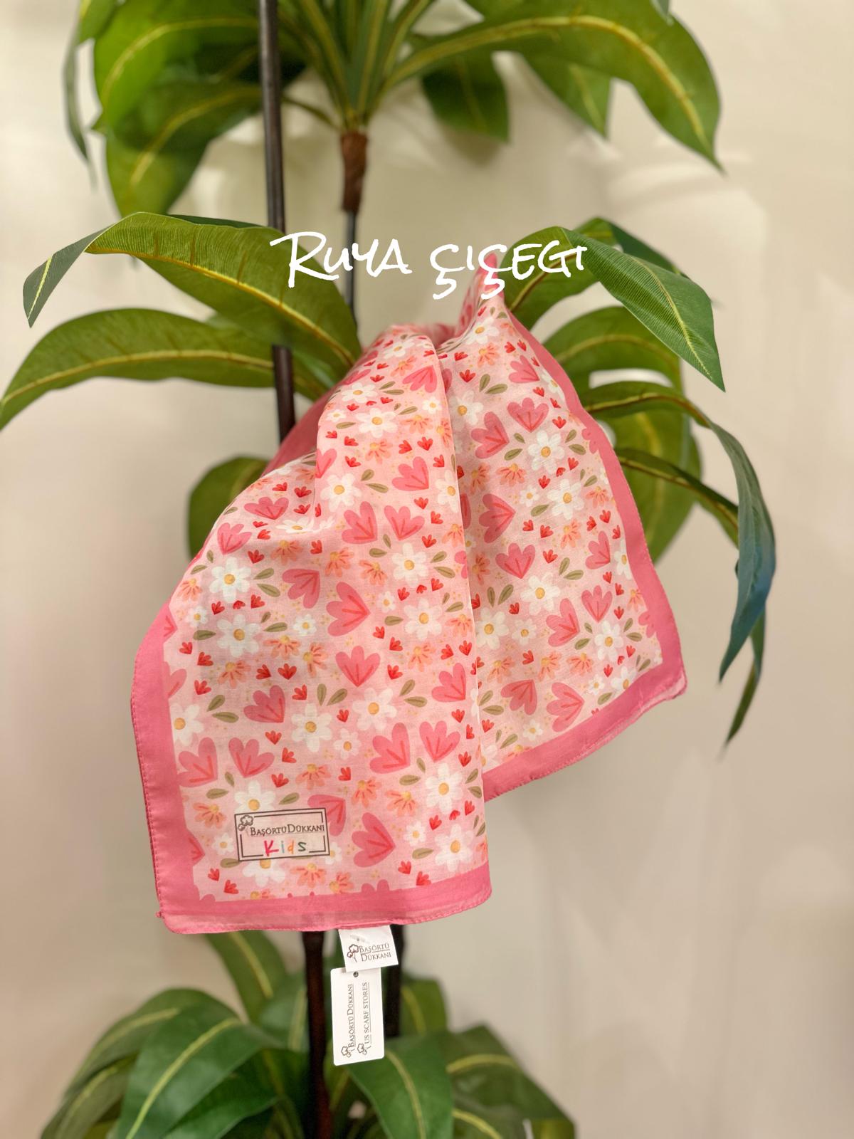 Kids Square Scarf - Dream Flower