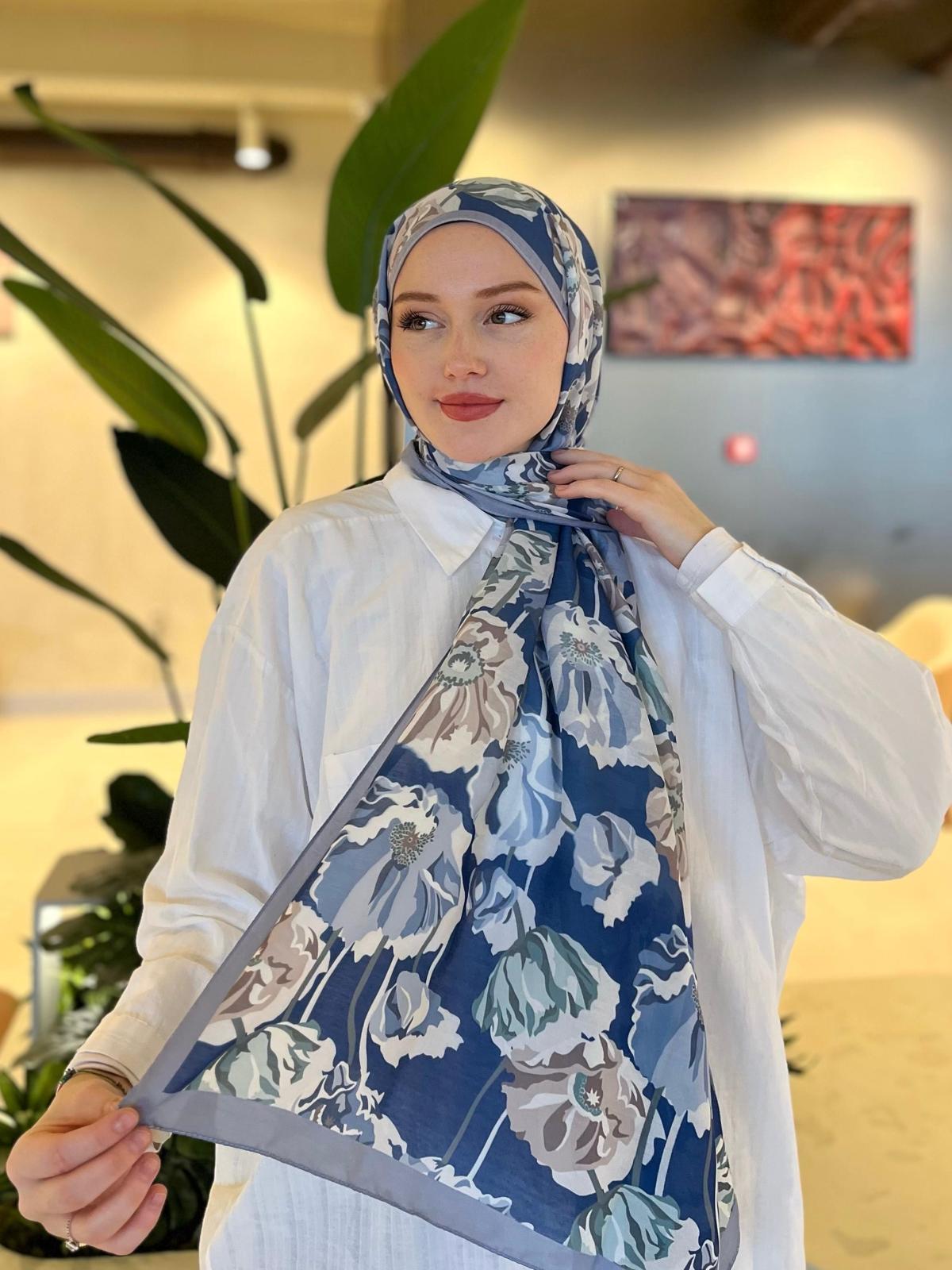 Nola Hijab - Midnight Blue