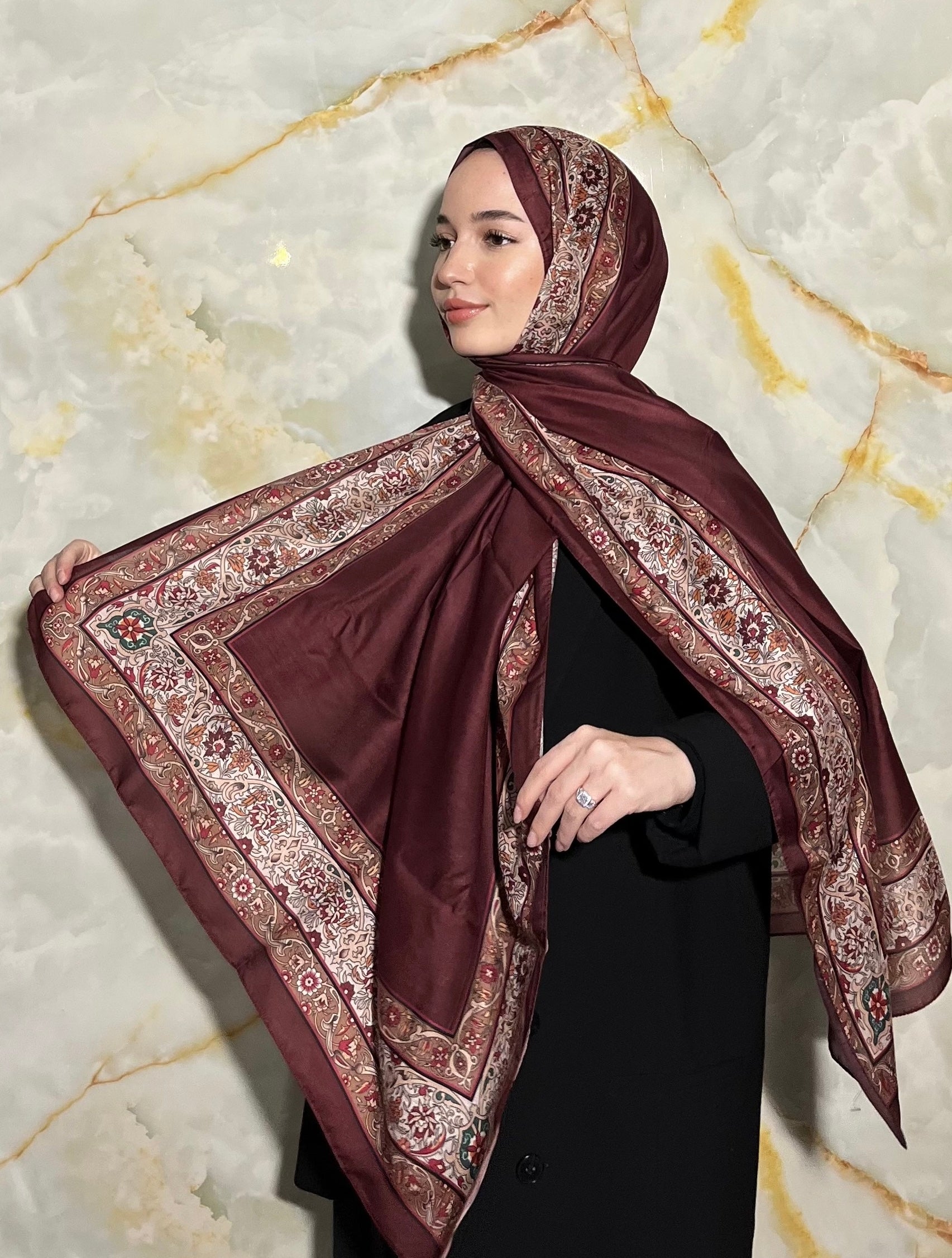Royal Hijab - Rust Brown
